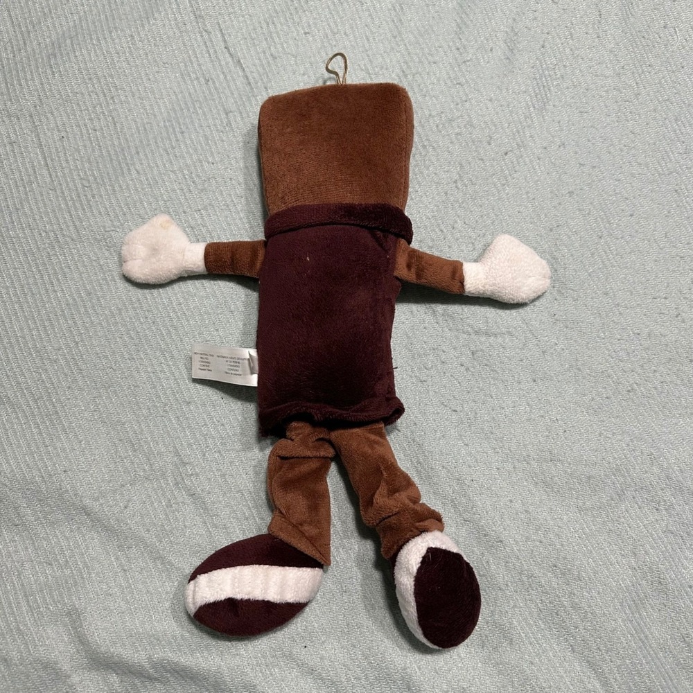Hersheys Chocolate World Milk Chocolate Bar Plush Mascot Stuffed Toy - Picture 4 of 6